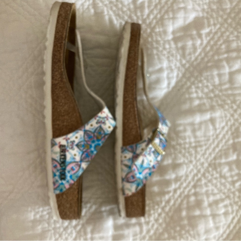 Birkenstock Paisley Leather Gizeh Sandal 38 - Picture 3 of 4